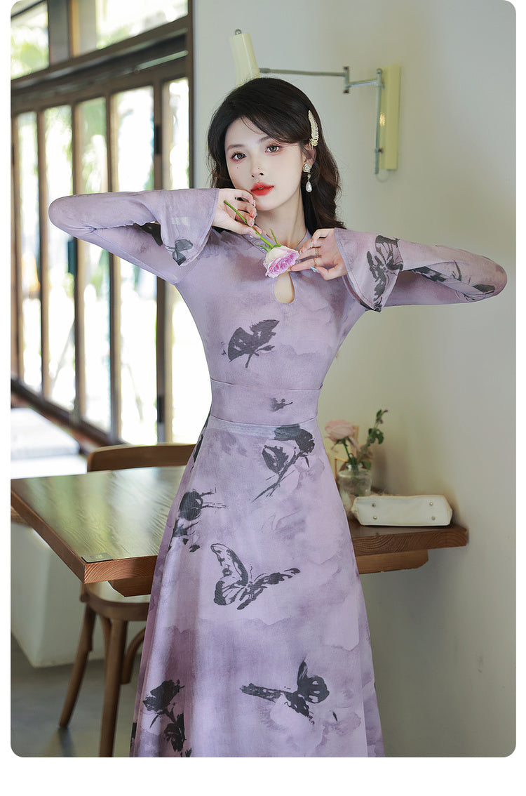 New Chinese Improved Cheongsam Modern Qipao