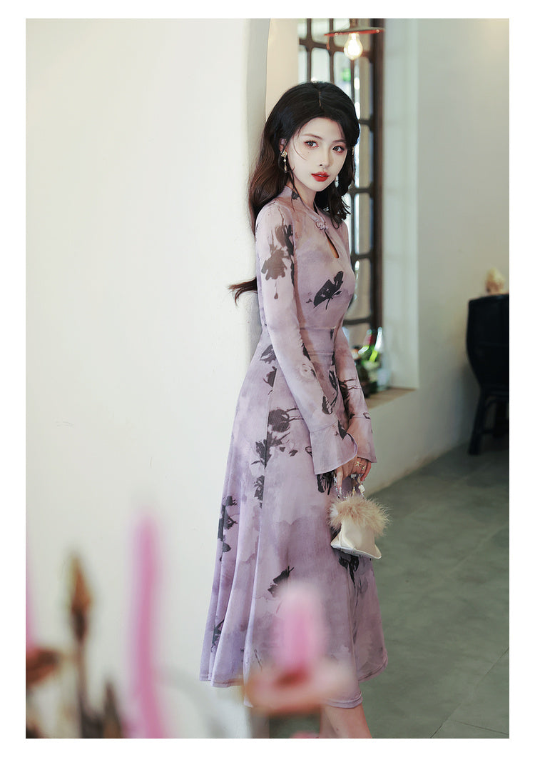 New Chinese Improved Cheongsam Modern Qipao