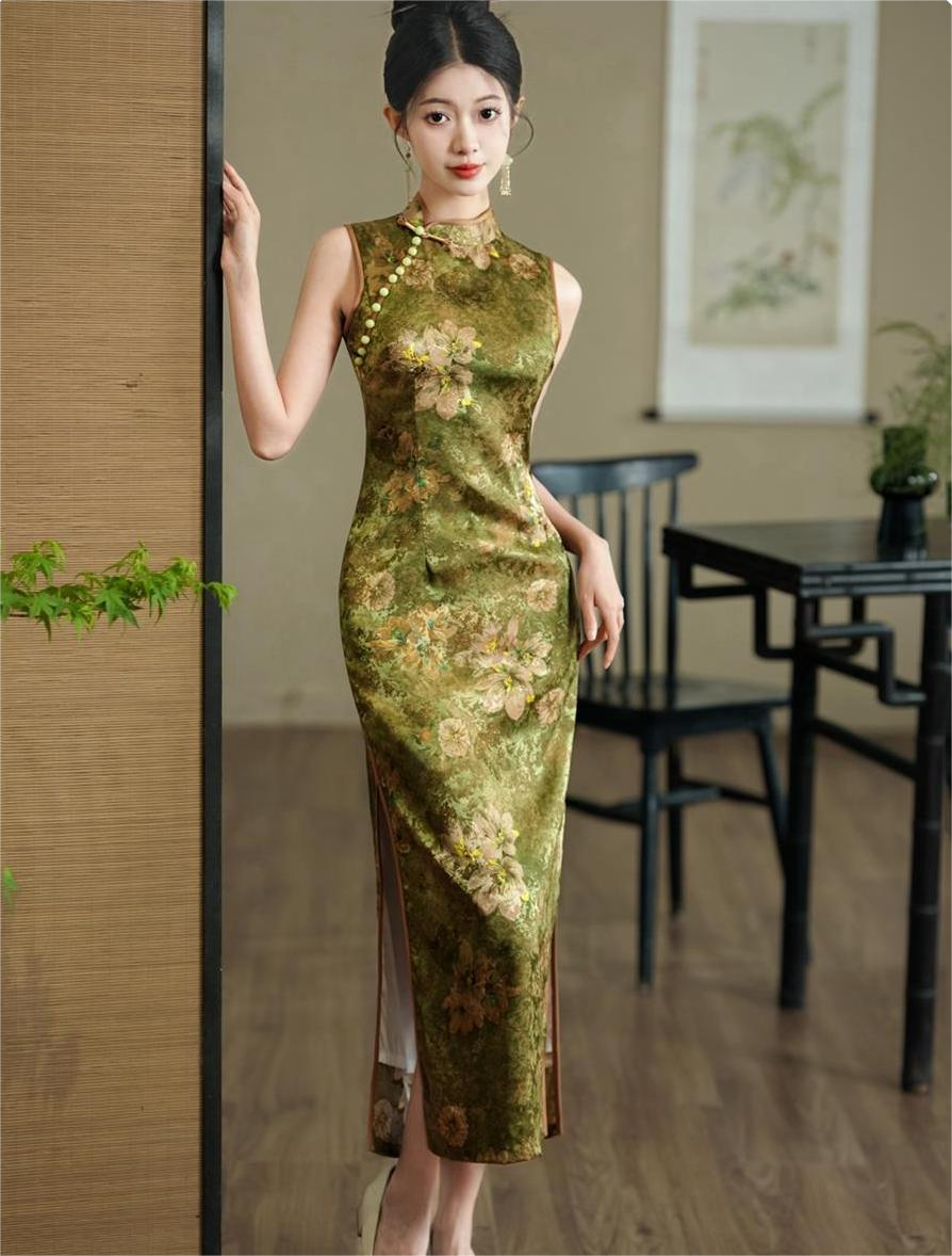 Summer new design Cinese Triditional Cheongsam Women's Qipao