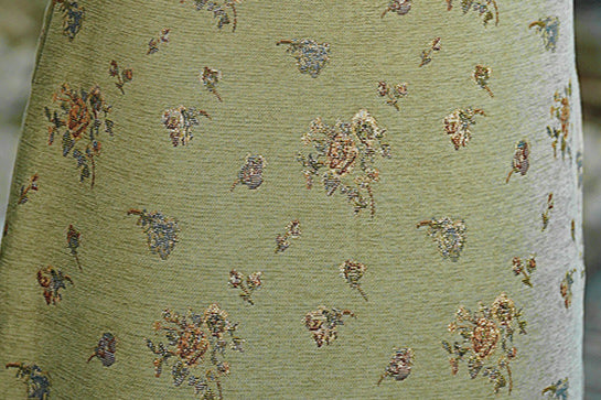 Light Green Daily Plush Vintage Qipao for Winter | Elegant Warmth Long Dress