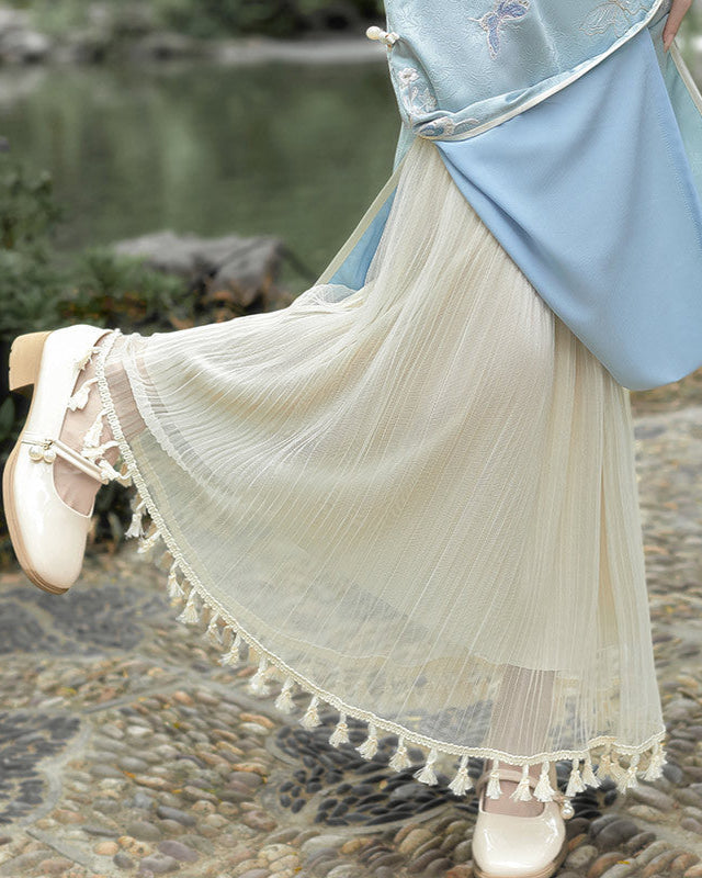 Qipao Underlay Skirt | Elastic Vintage Versatile Layering Bottom Skirt