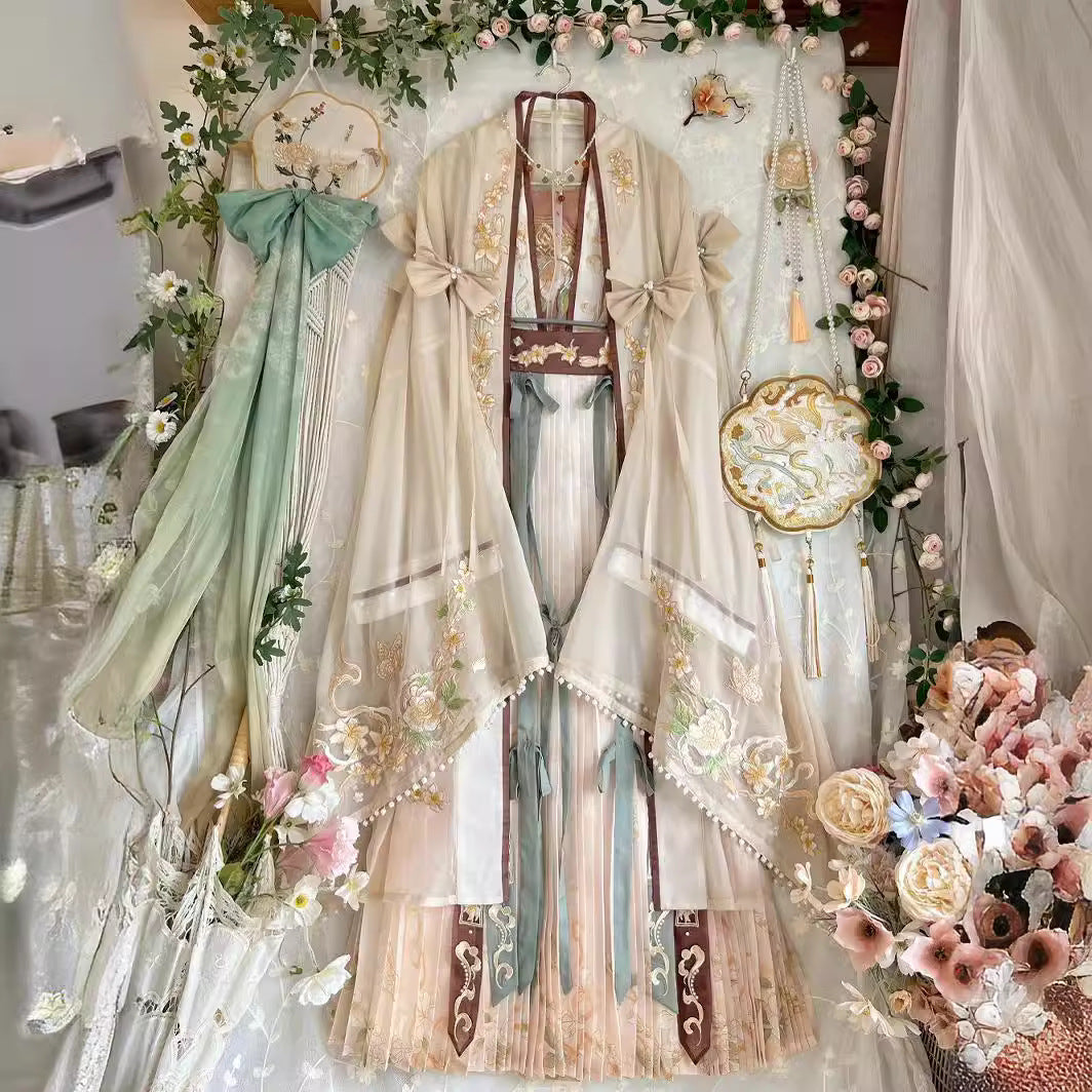 Elegant Song Dynasty Hanfu Dress Traditional Chinese Outfit for Women