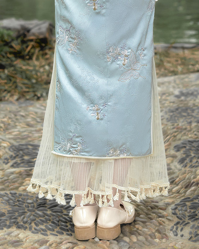 Qipao Underlay Skirt | Elastic Vintage Versatile Layering Bottom Skirt