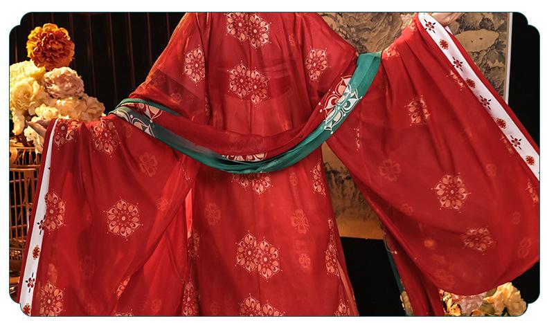 Elegant Tang Dynasty Hanfu Dress – Traditional Floral Embroidered Hanfu for Women