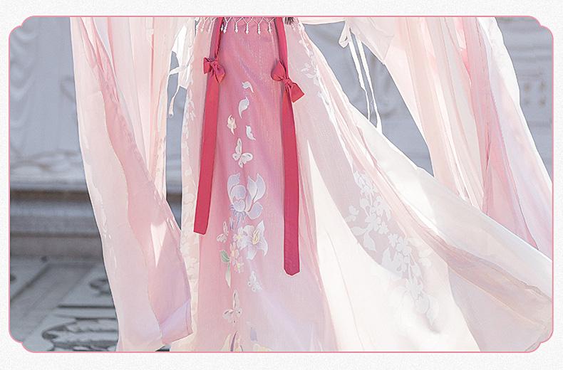 Elegant Chinese Hanfu Dress for Women Traditional Tang Dynasty Costume