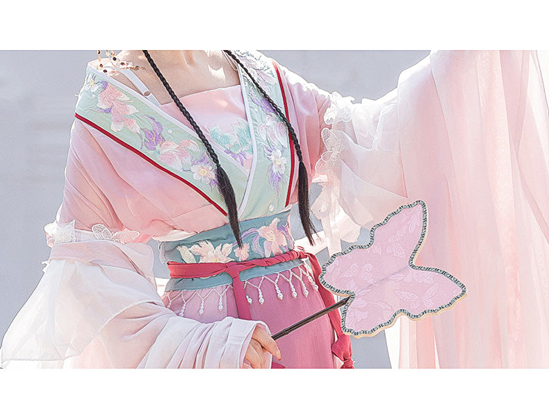 Elegant Chinese Hanfu Dress for Women Traditional Tang Dynasty Costume