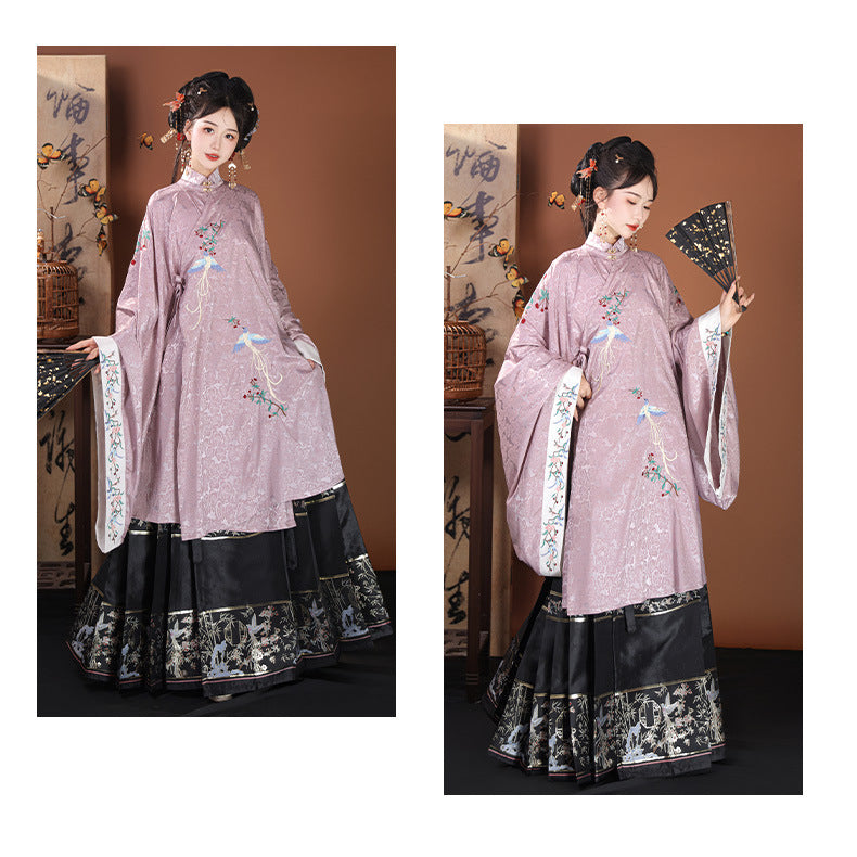 Women's Traditional Chinese Ming Dynasty Hanfu with Embroidery