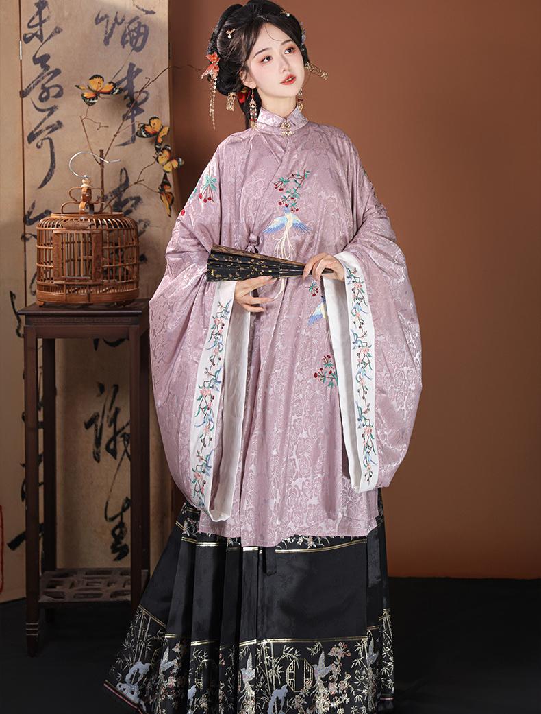 Women's Traditional Chinese Ming Dynasty Hanfu with Embroidery