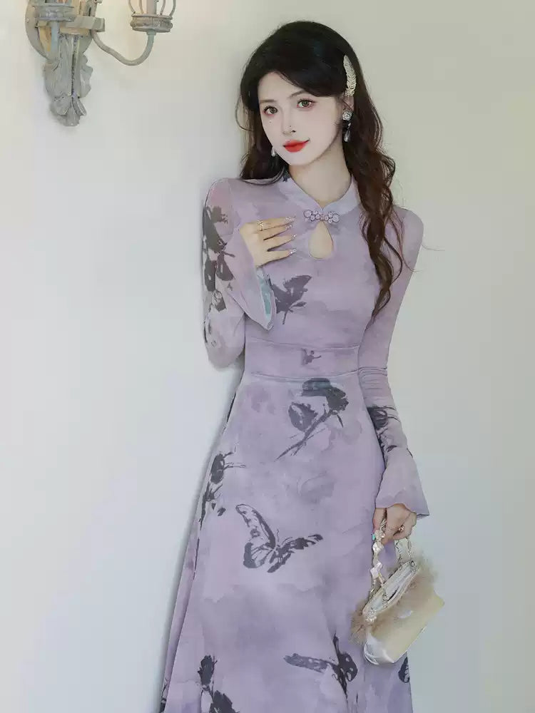 New Chinese Improved Cheongsam Modern Qipao