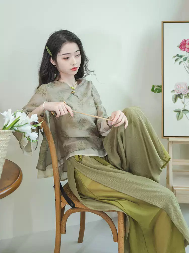 New Chinese Republican Style Dress Women's Clothing