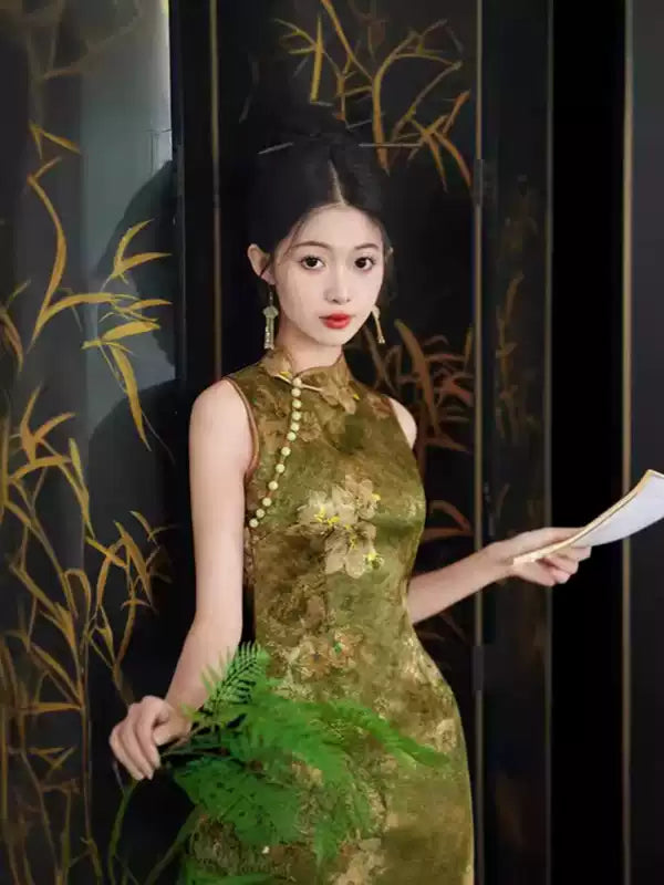 Summer new design Cinese Triditional Cheongsam Women's Qipao