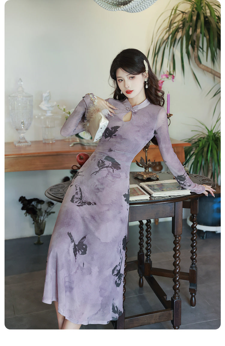 New Chinese Improved Cheongsam Modern Qipao