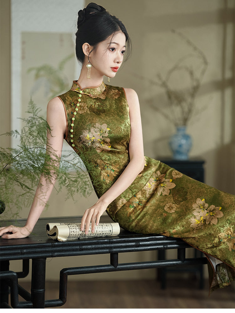 Summer new design Cinese Triditional Cheongsam Women's Qipao