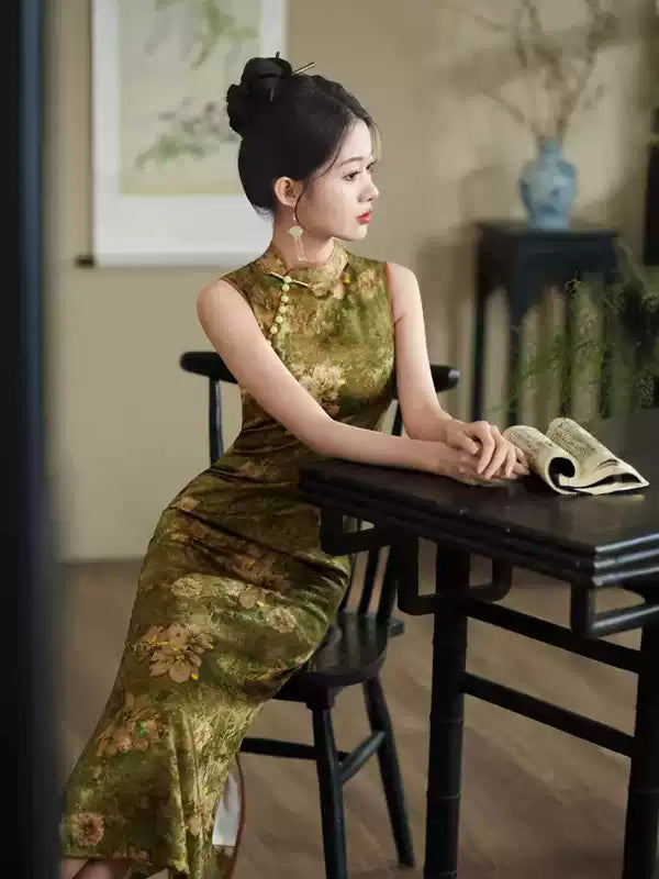 Summer new design Cinese Triditional Cheongsam Women's Qipao