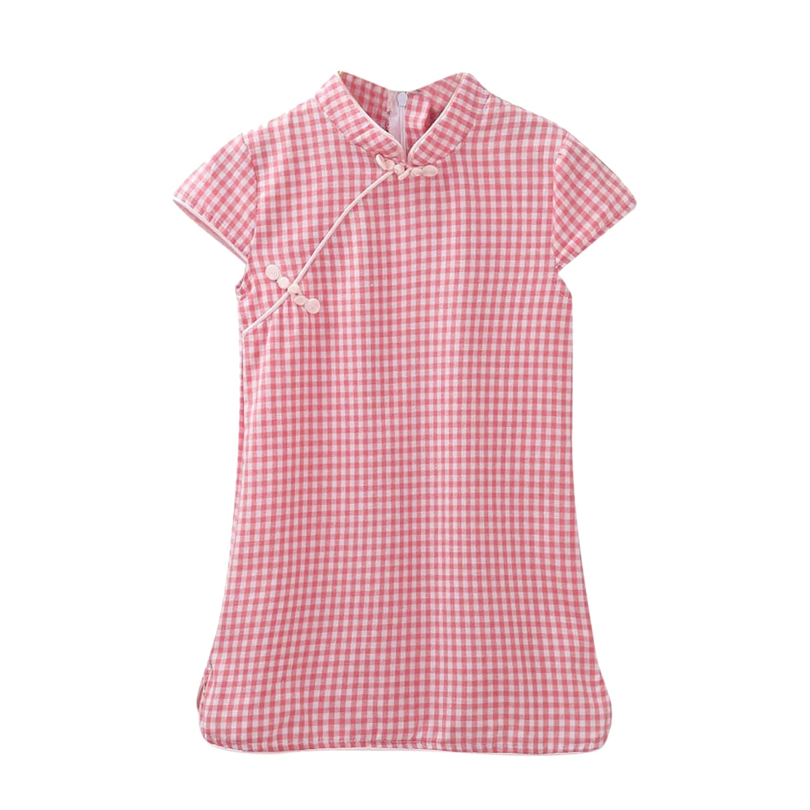 Girls' Dual-Patterned Traditional Chinese Qipao
