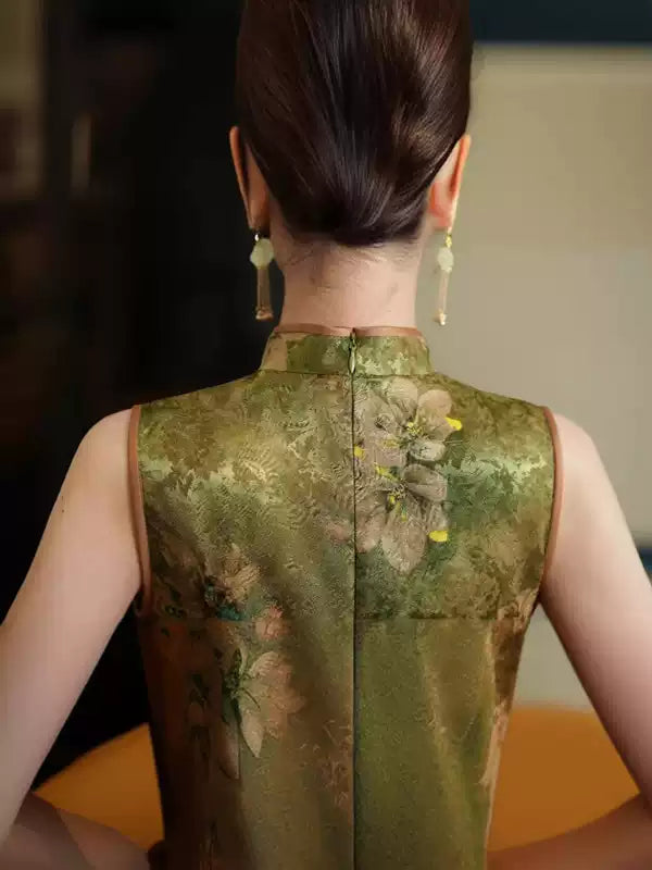 Summer new design Cinese Triditional Cheongsam Women's Qipao