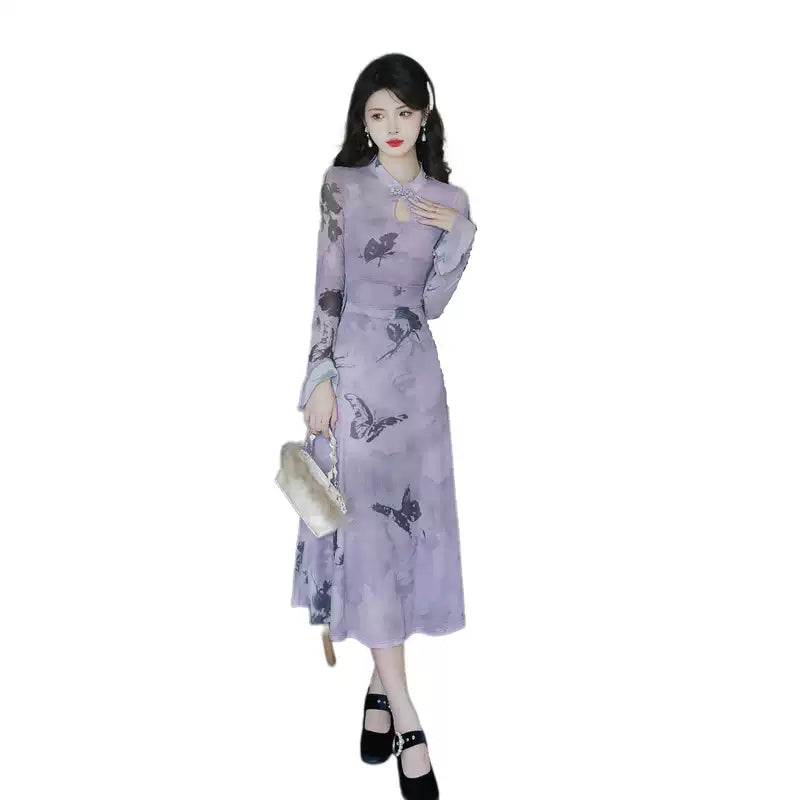 New Chinese Improved Cheongsam Modern Qipao