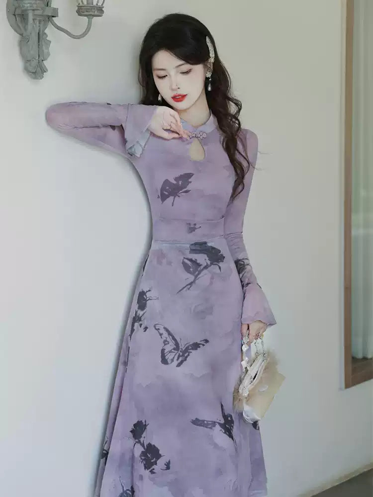 New Chinese Improved Cheongsam Modern Qipao
