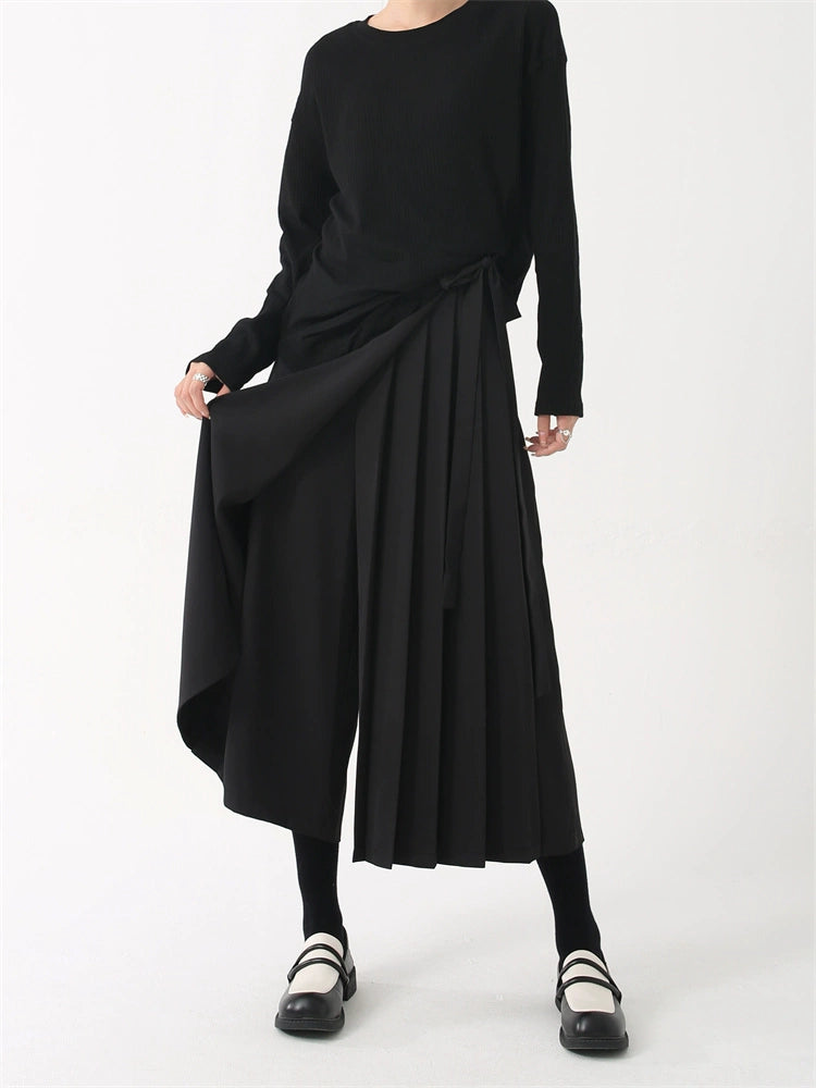 女式新款中式汉服裤子颜色