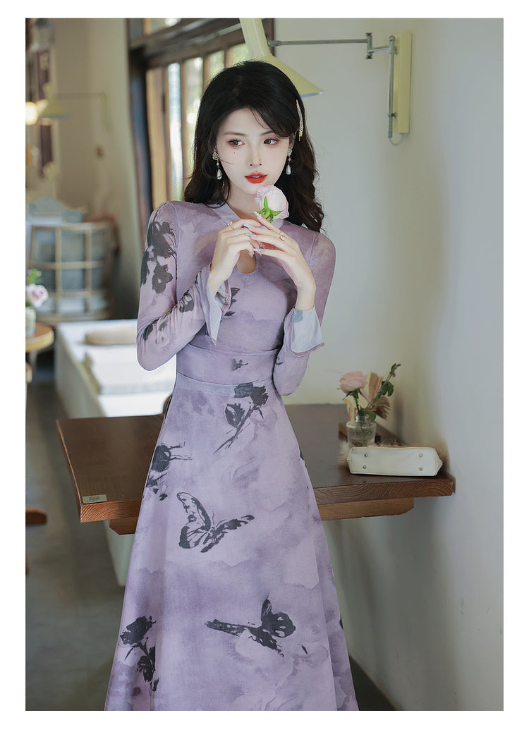 New Chinese Improved Cheongsam Modern Qipao