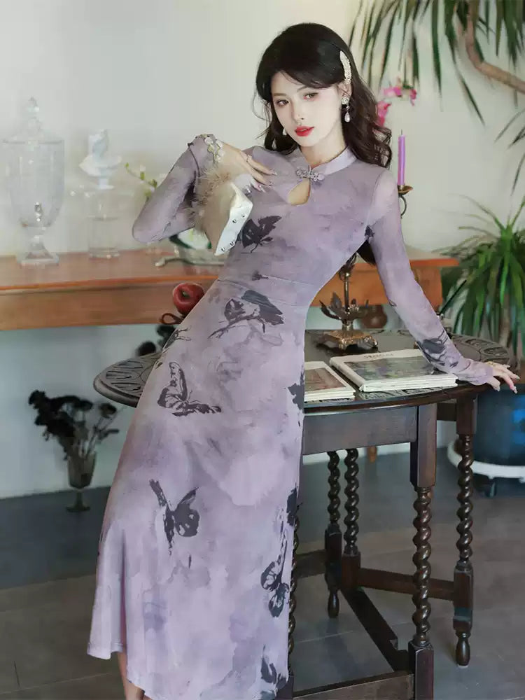 New Chinese Improved Cheongsam Modern Qipao