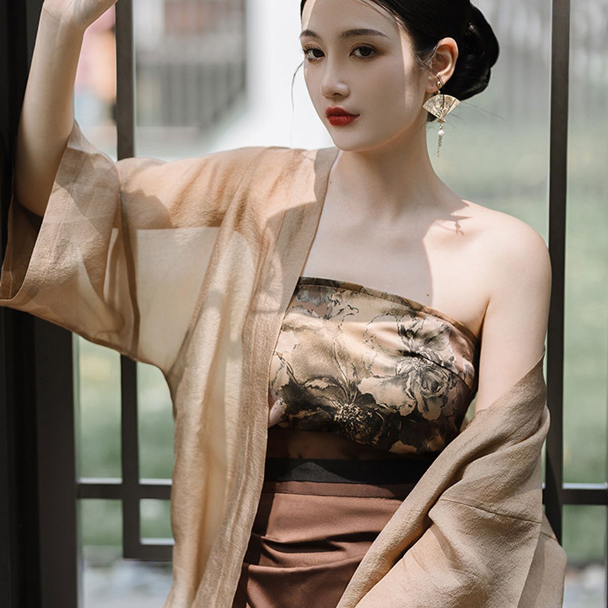 New Chinese Hanfu Women's Song Dynasty Hanfu Elements Retro