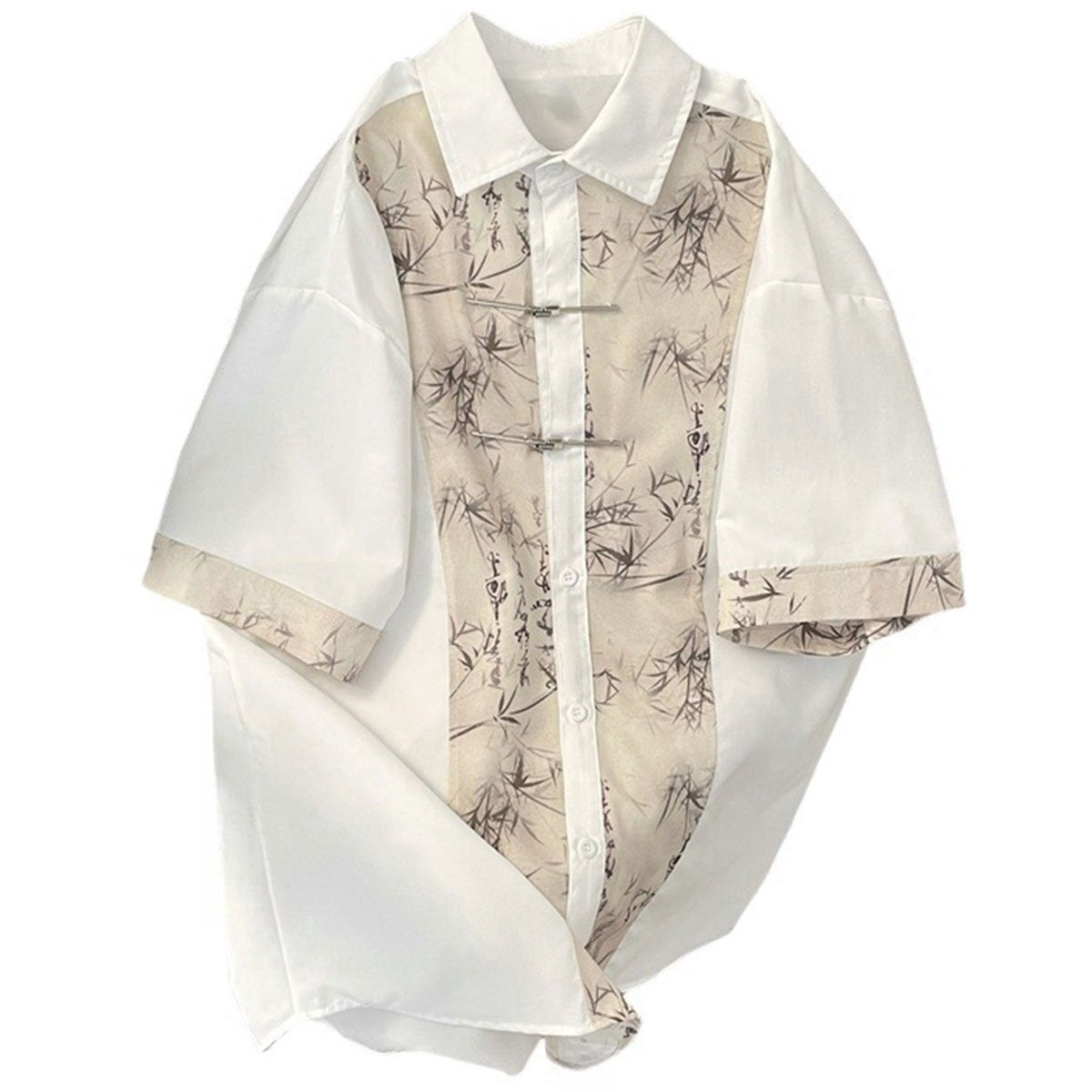 New Chinese Style Shirt Men's Summer Casual Shirt