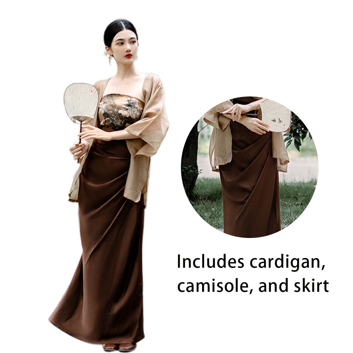New Chinese Hanfu Women's Song Dynasty Hanfu Elements Retro
