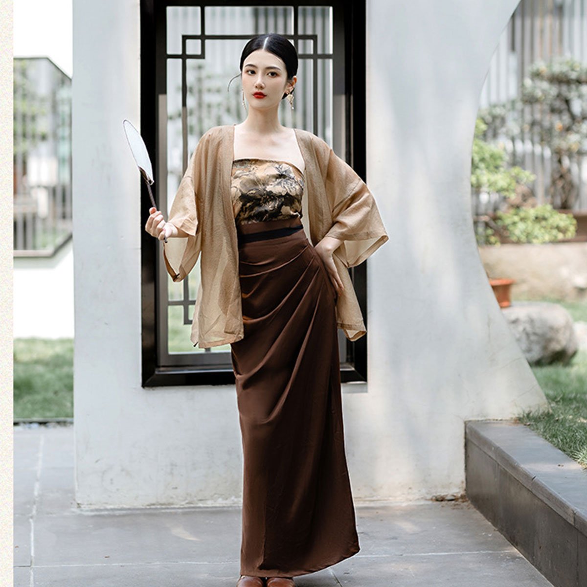New Chinese Hanfu Women's Song Dynasty Hanfu Elements Retro