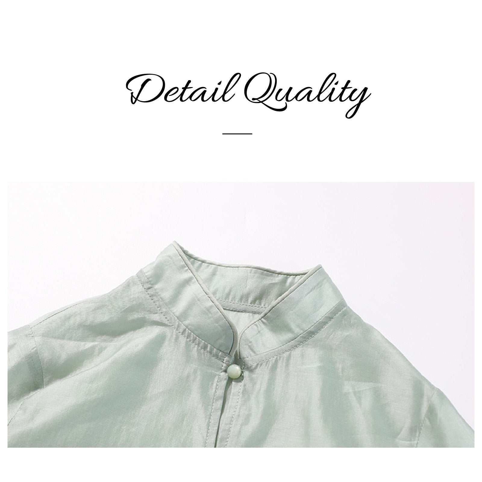 New Chinese Style Embroidered Shirt & Vest Set