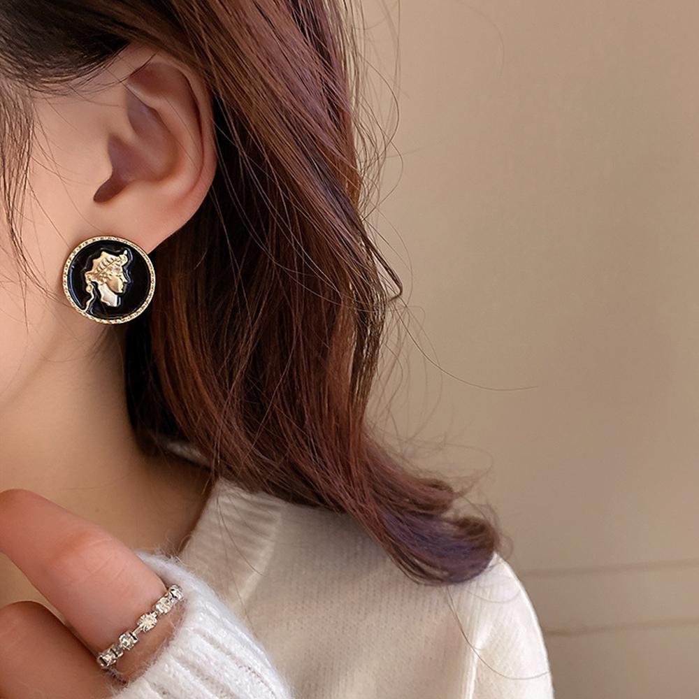 Gorgeous Vintage Black White Earrings Various Styles Women Jewelry Best Gift