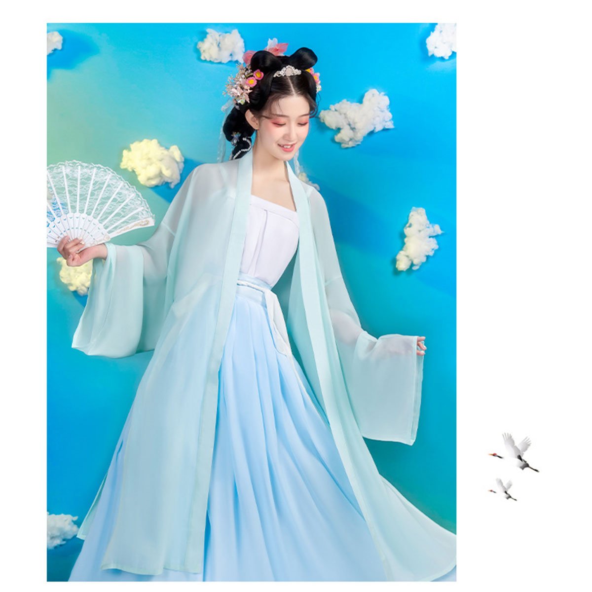 Song Dynasty Hanfu Women's Original Spring And Summer Style