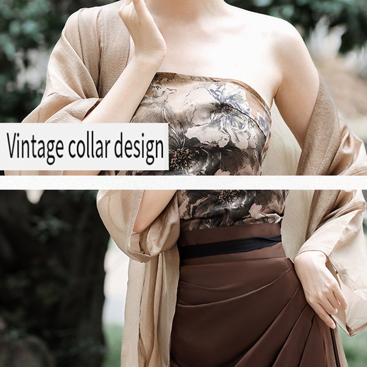 New Chinese Hanfu Women's Song Dynasty Hanfu Elements Retro