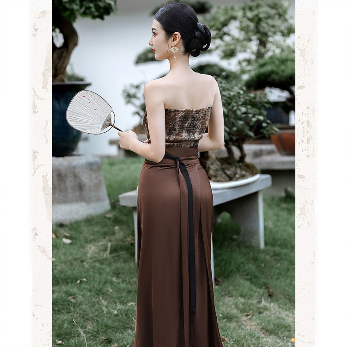 New Chinese Hanfu Women's Song Dynasty Hanfu Elements Retro