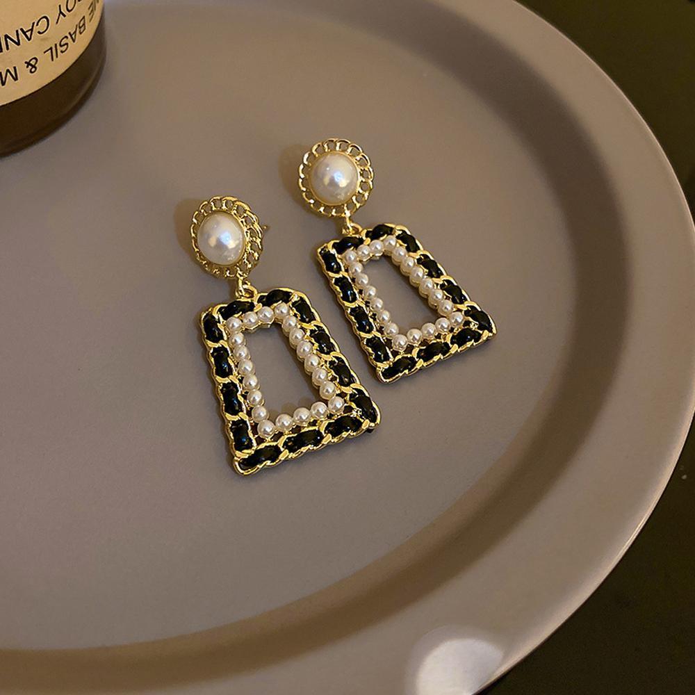 Gorgeous Vintage Black White Earrings Various Styles Women Jewelry Best Gift