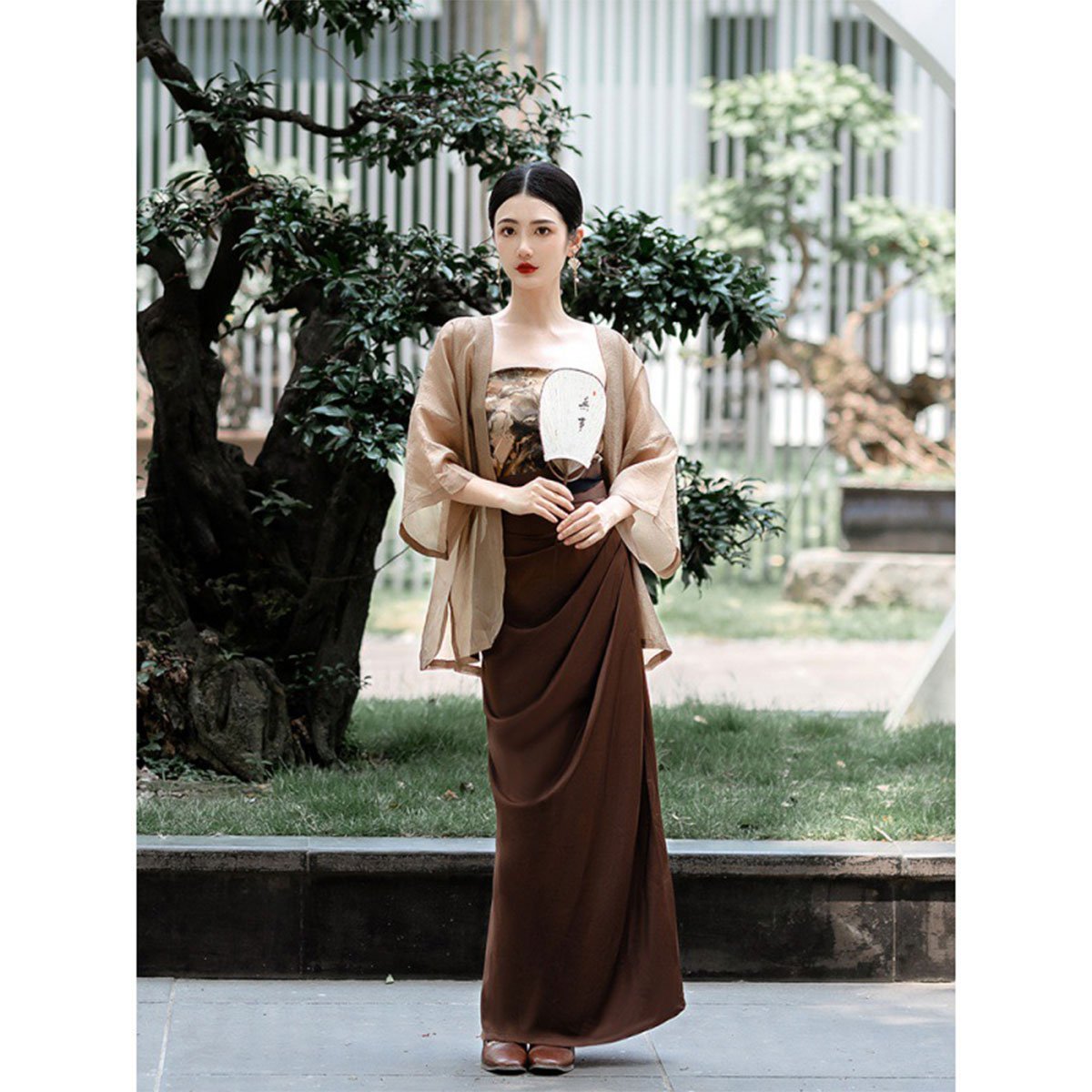 New Chinese Hanfu Women's Song Dynasty Hanfu Elements Retro