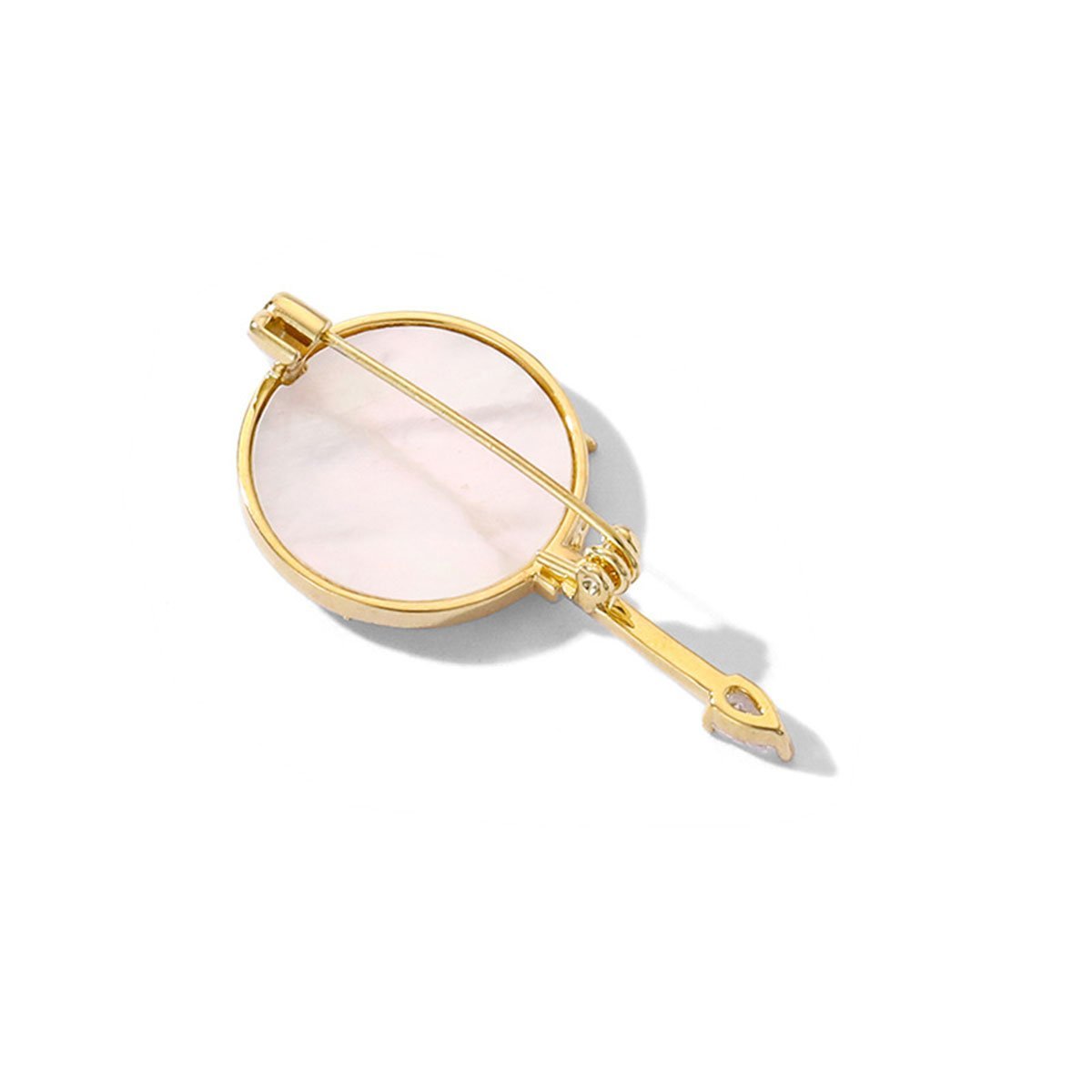 Gold and Silver Brooch