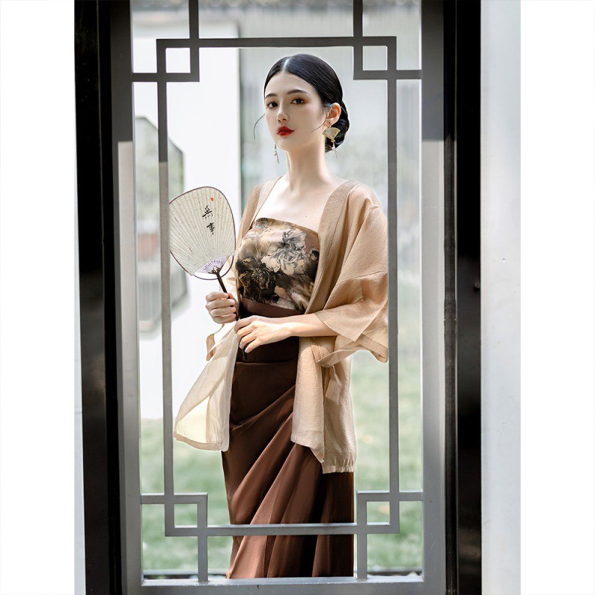 New Chinese Hanfu Women's Song Dynasty Hanfu Elements Retro