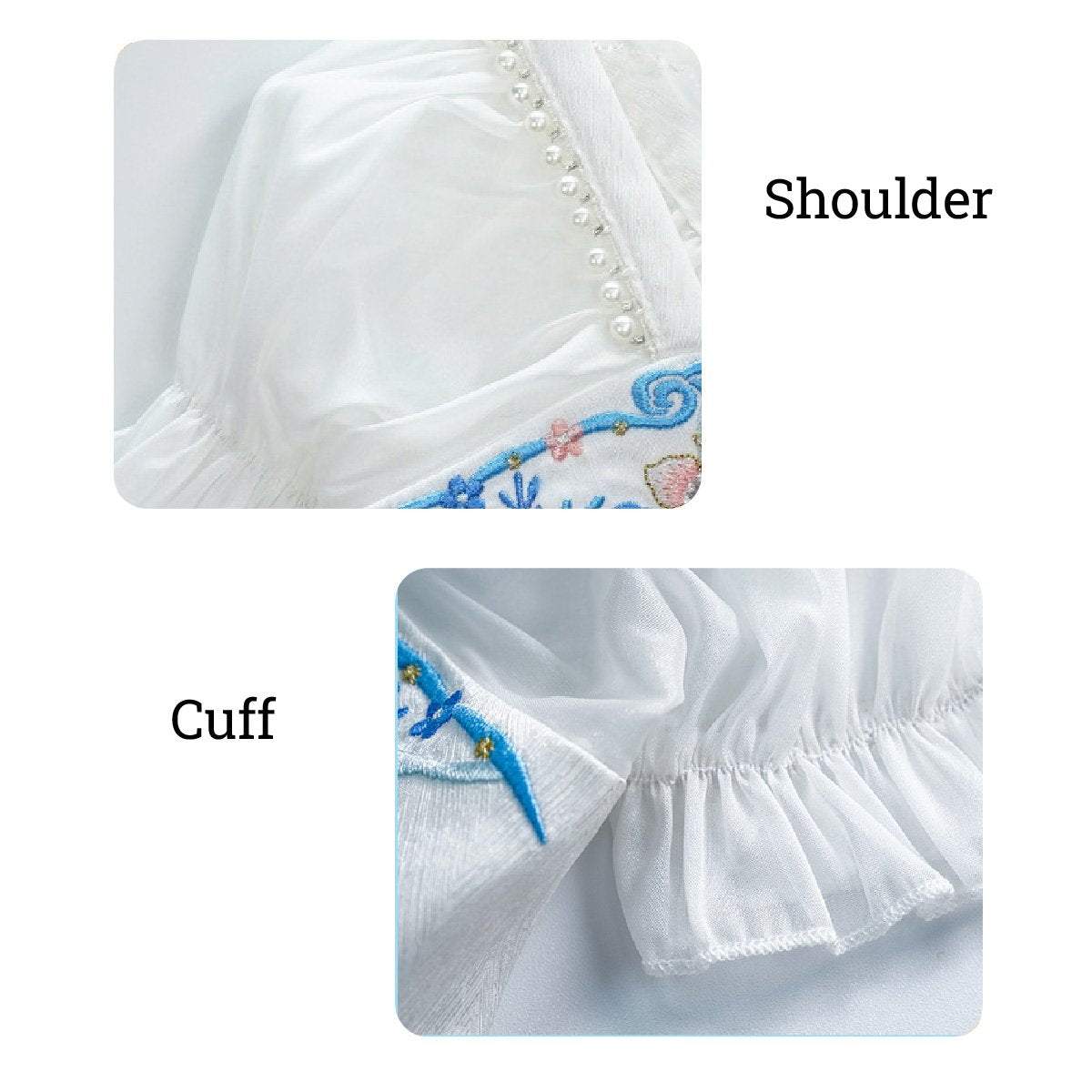 Summer Princess Hanfu Dress for Girls Cute Toddler Chinese Traditional Outfit