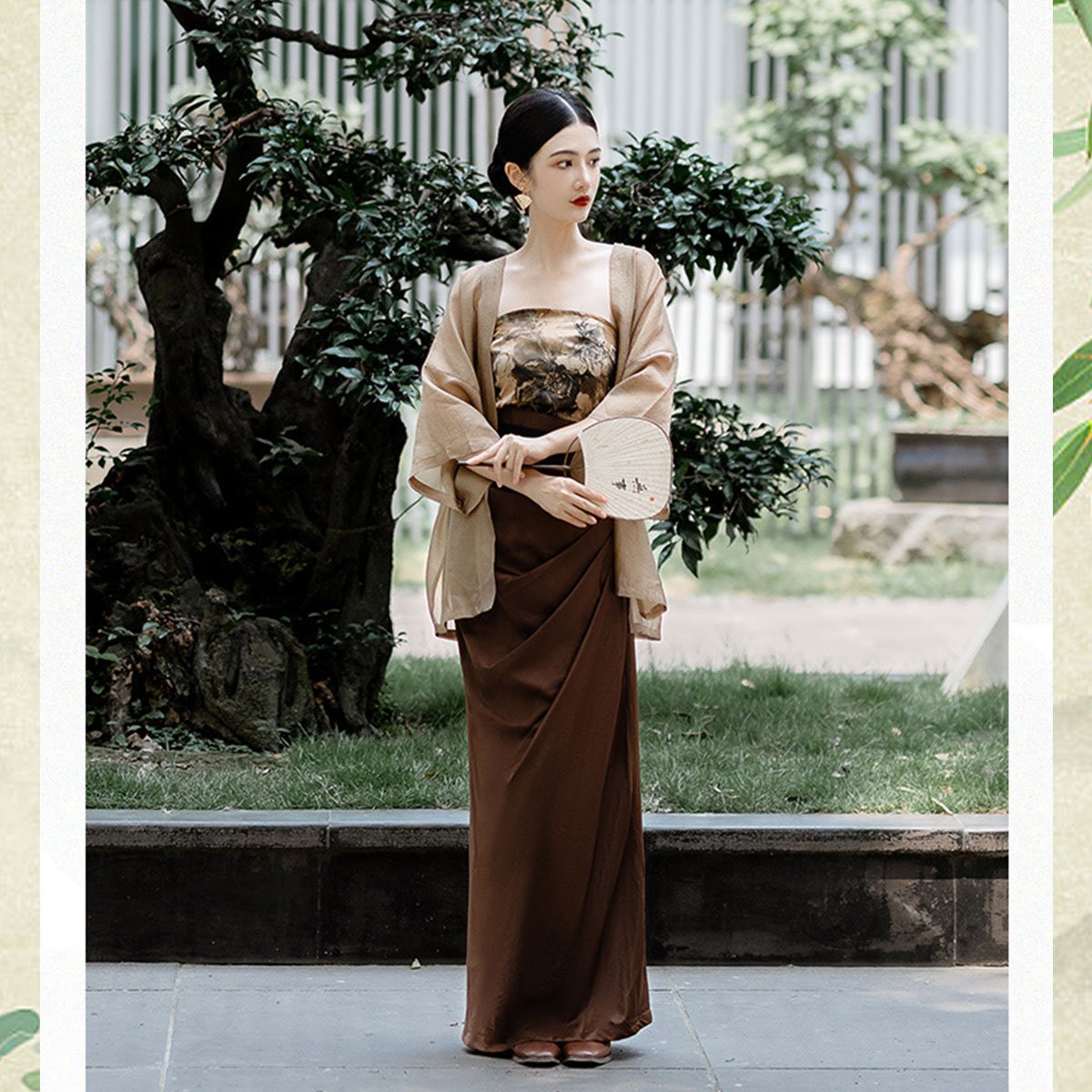 New Chinese Hanfu Women's Song Dynasty Hanfu Elements Retro