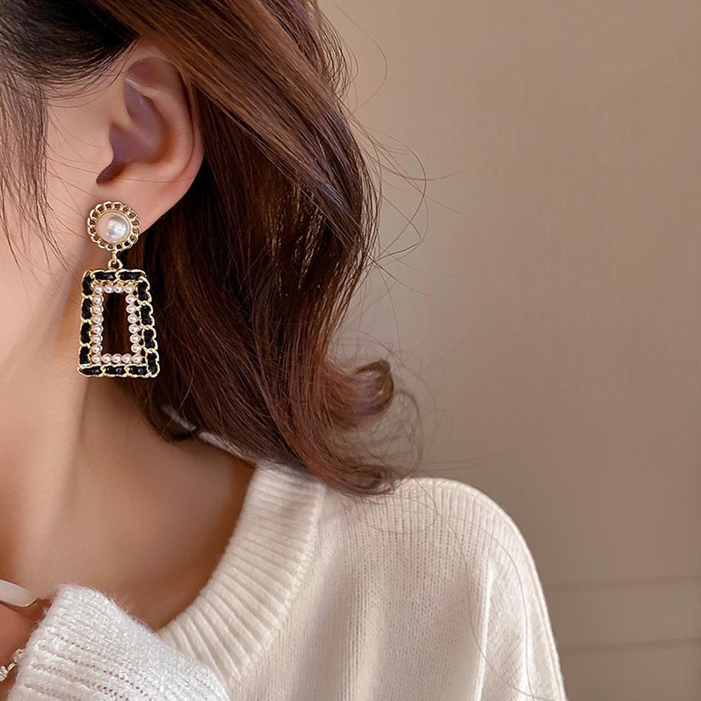 Gorgeous Vintage Black White Earrings Various Styles Women Jewelry Best Gift