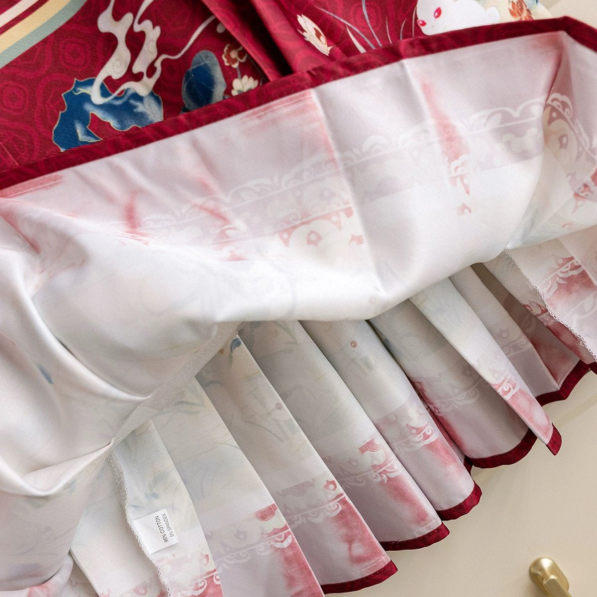 Girls Tops & Skirt Two Piece Hanfu New Year Outfit