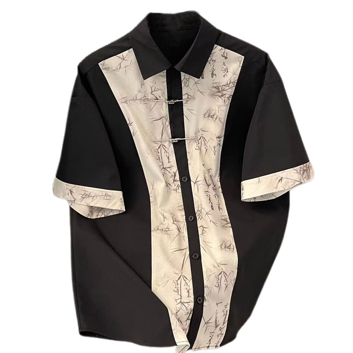 New Chinese Style Shirt Men's Summer Casual Shirt