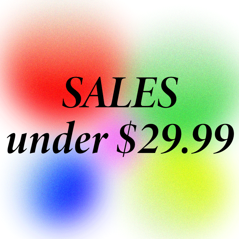 Under $29.99