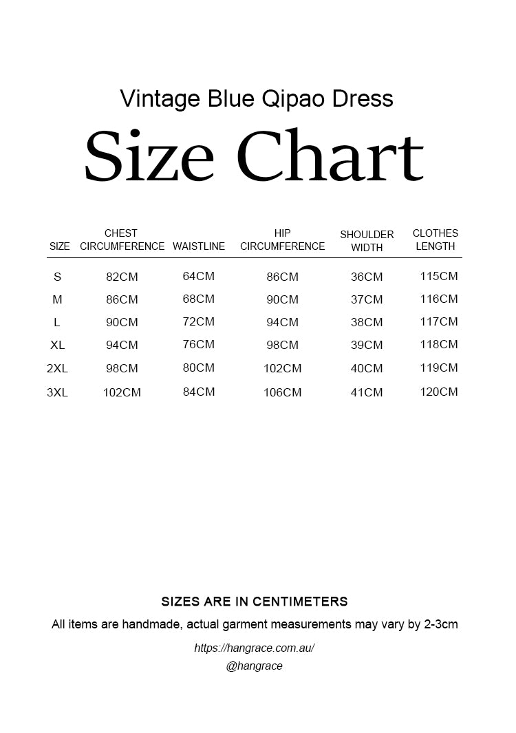 Vintage Blue Qipao Dress | Short-Sleeve Mandarin Collar Slim Maxi with Side Slits