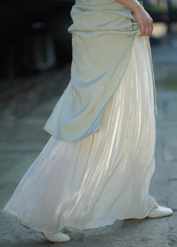 Cheongsam Slip Underskirt | Lace Lining Anti See-Through