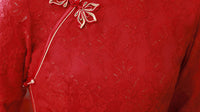 Spring Lace Slim Fit Long Dress | Chinese Style Cheongsam