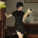 Qipao2024 New Improved French Retro National Fashion Small Girl Dress