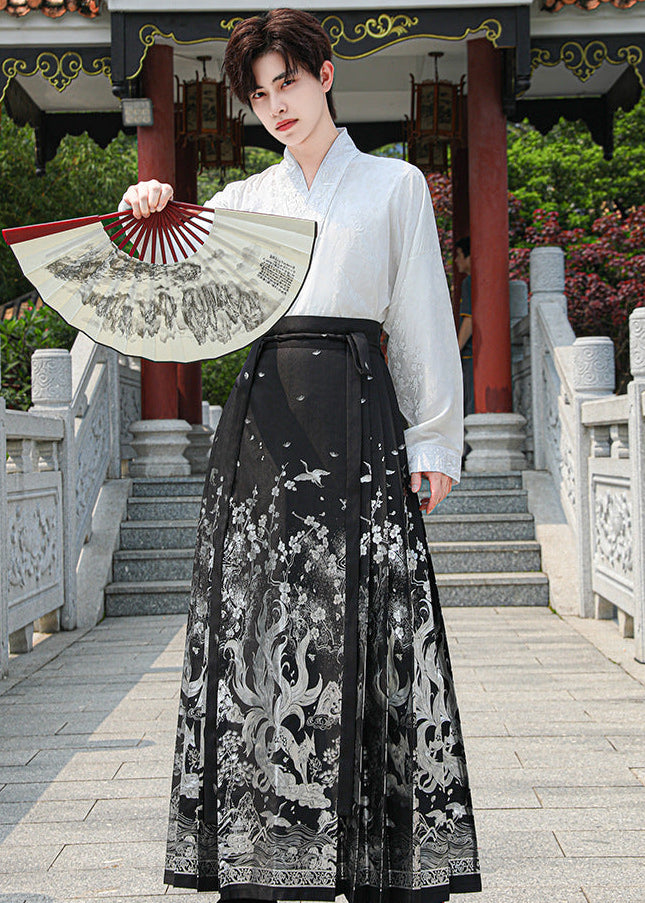 Summer Men’s Mamian Set | Breathable Jacquard