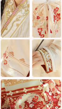 秋季明式马面裙汉服新年服装
